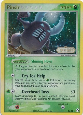 Pinsir (24/92) [EX Legend Maker]