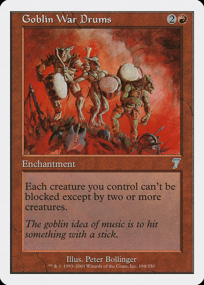 Goblin War Drums (194) [7th Edition]
