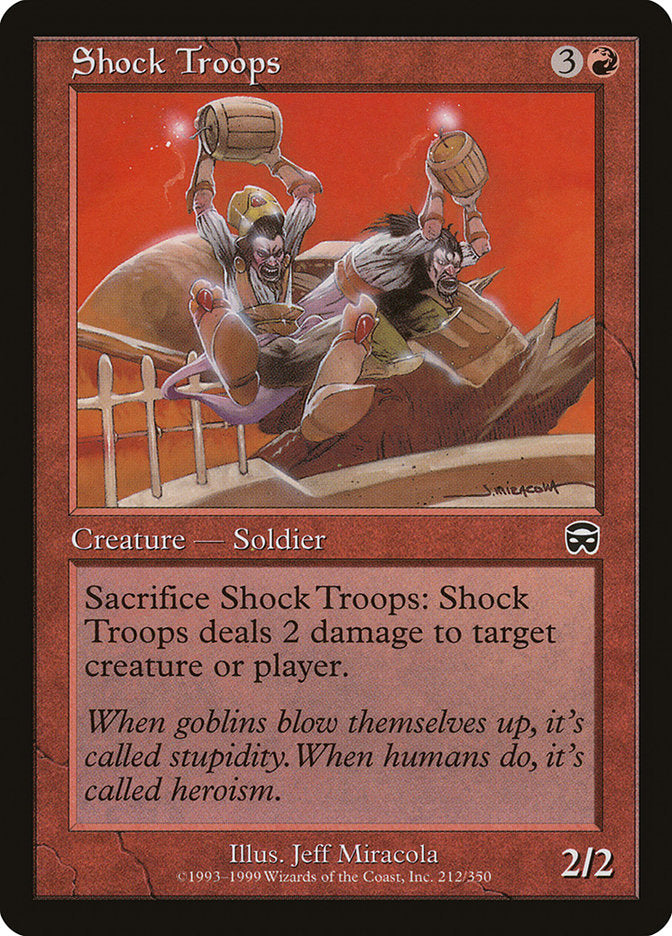 Shock Troops (212) [Mercadian Masques]