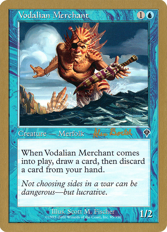 Vodalian Merchant - 2001 Alex Borteh (INV) [World Championship Decks]