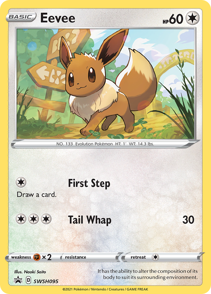 Eevee - SWSH095 (SWSH095) [SWSH: Sword & Shield Promo Cards]