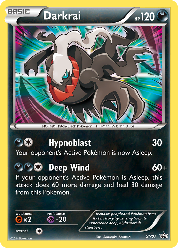 Darkrai - XY22 (XY22) [XY Promos]