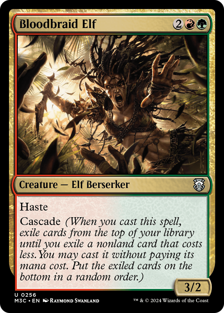 Bloodbraid Elf (256) [Commander: Modern Horizons 3]