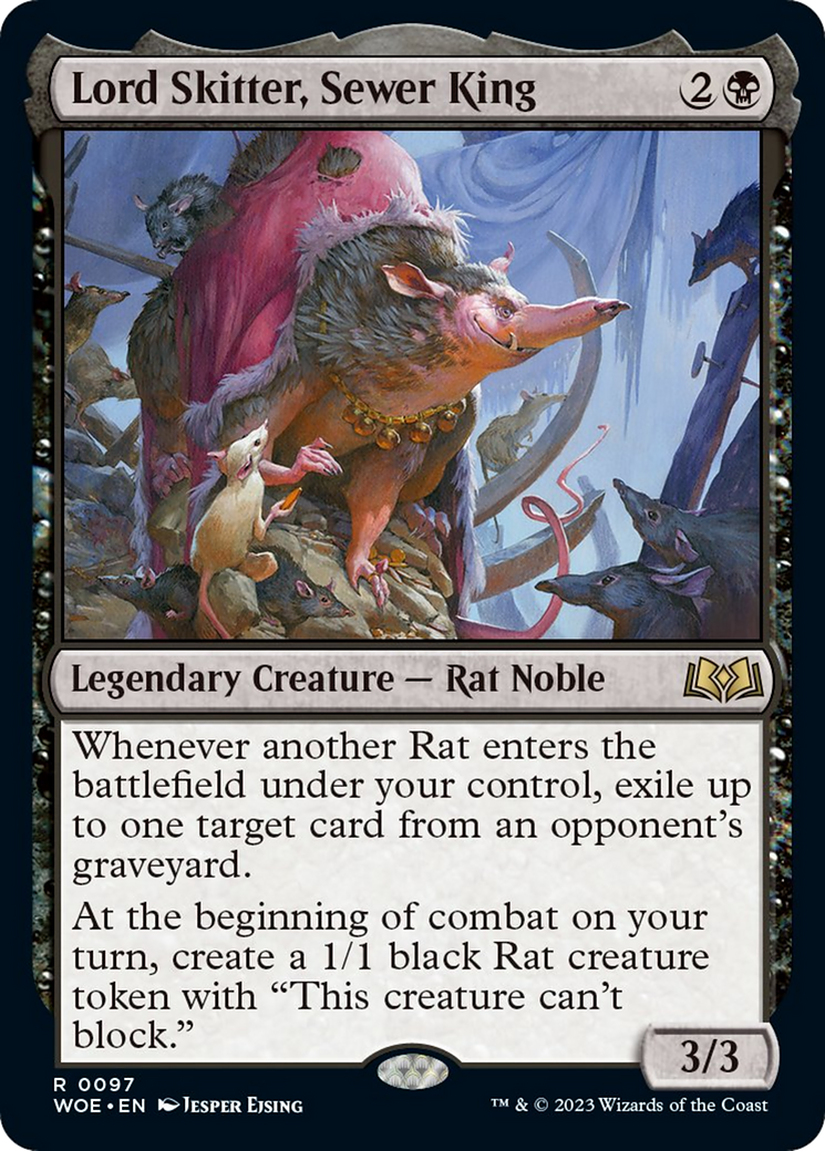 Lord Skitter, Sewer King (97) [Wilds of Eldraine]