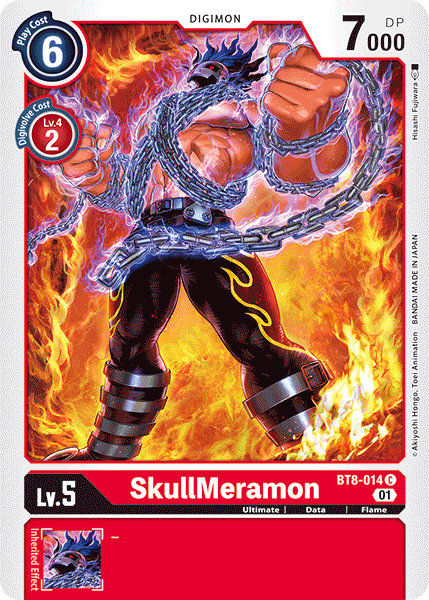 SkullMeramon (BT8-014 C) [New Awakening]