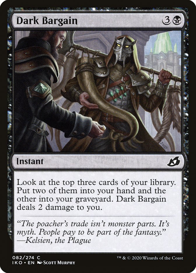 Dark Bargain (82) [Ikoria: Lair of Behemoths]