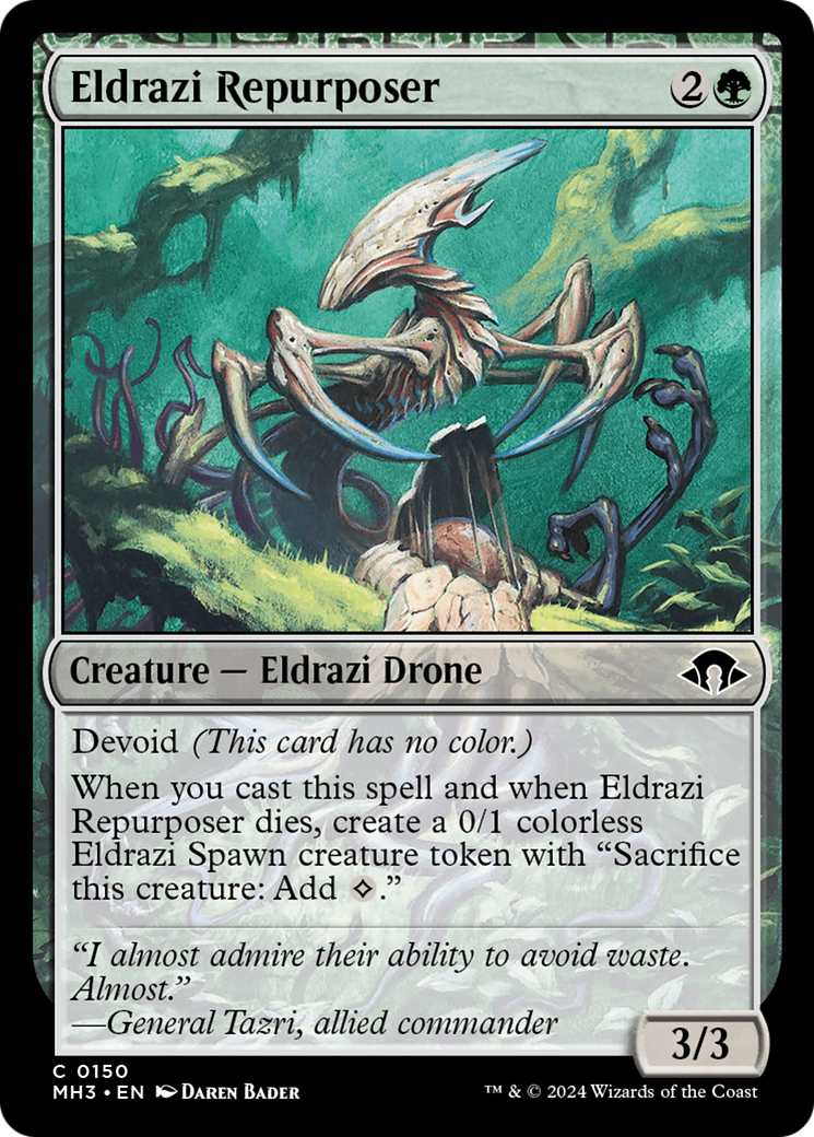 Eldrazi Repurposer (150) [Modern Horizons 3]