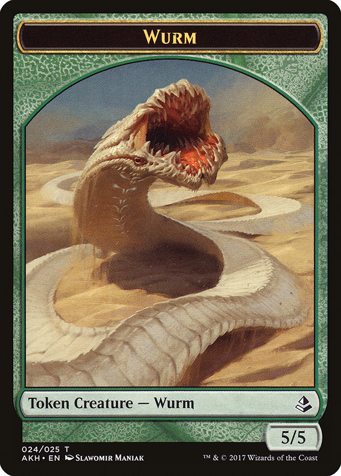 Wurm Token (24) [Amonkhet]