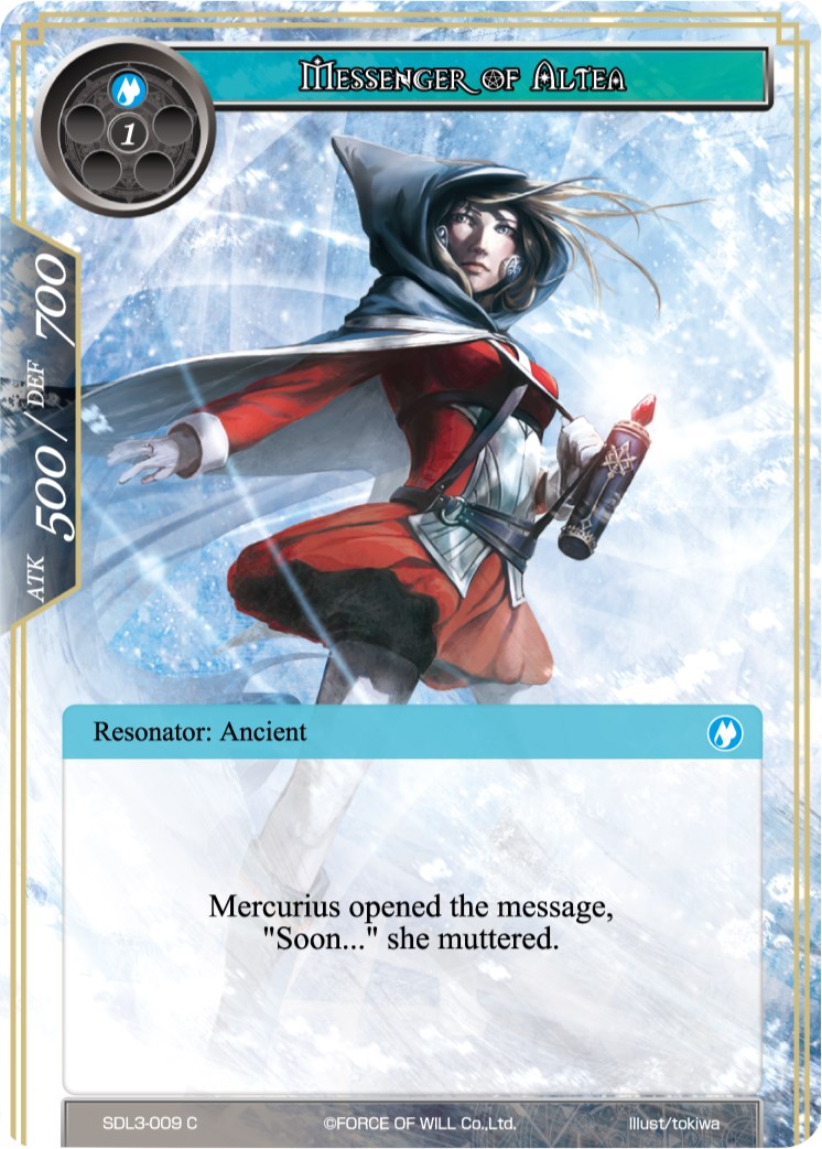 Messenger of Altea (SDL3-009) [L1 Starter Deck - Malefic Ice]