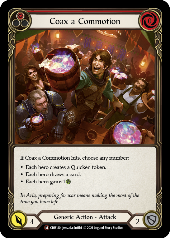 Coax a Commotion (CRU180) [Crucible of War]