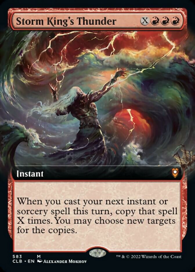 Storm King's Thunder (Extended Art) (583) [Commander Legends: Battle for Baldur's Gate]