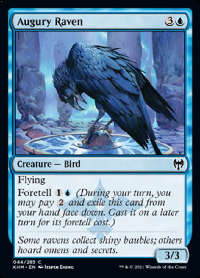 Augury Raven (44) [Kaldheim]