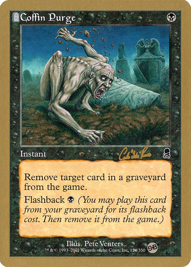 Coffin Purge - 2002 Carlos Romao (ODY) (SB) [World Championship Decks]