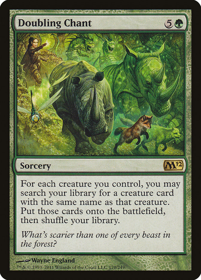 Doubling Chant (170) [Magic 2012 (M12)]