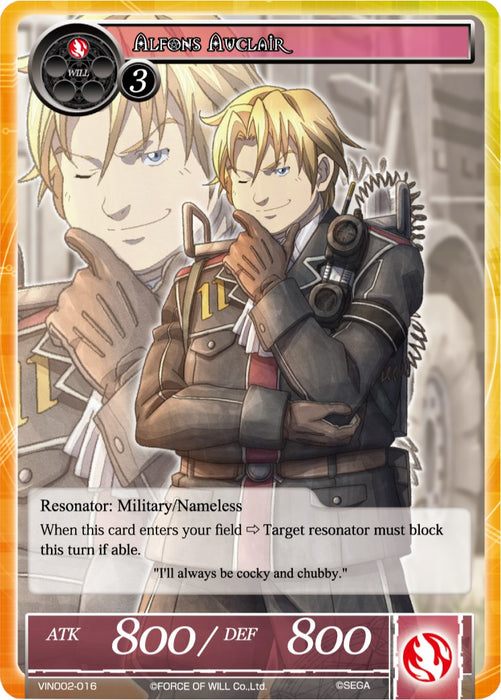 Alfons Auclair (VIN002-016) [Vingolf 2: Valkyria Chronicles]