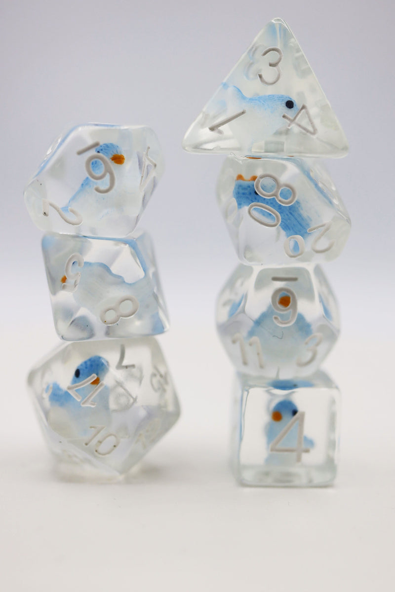 Blue Bird RPG Dice Set