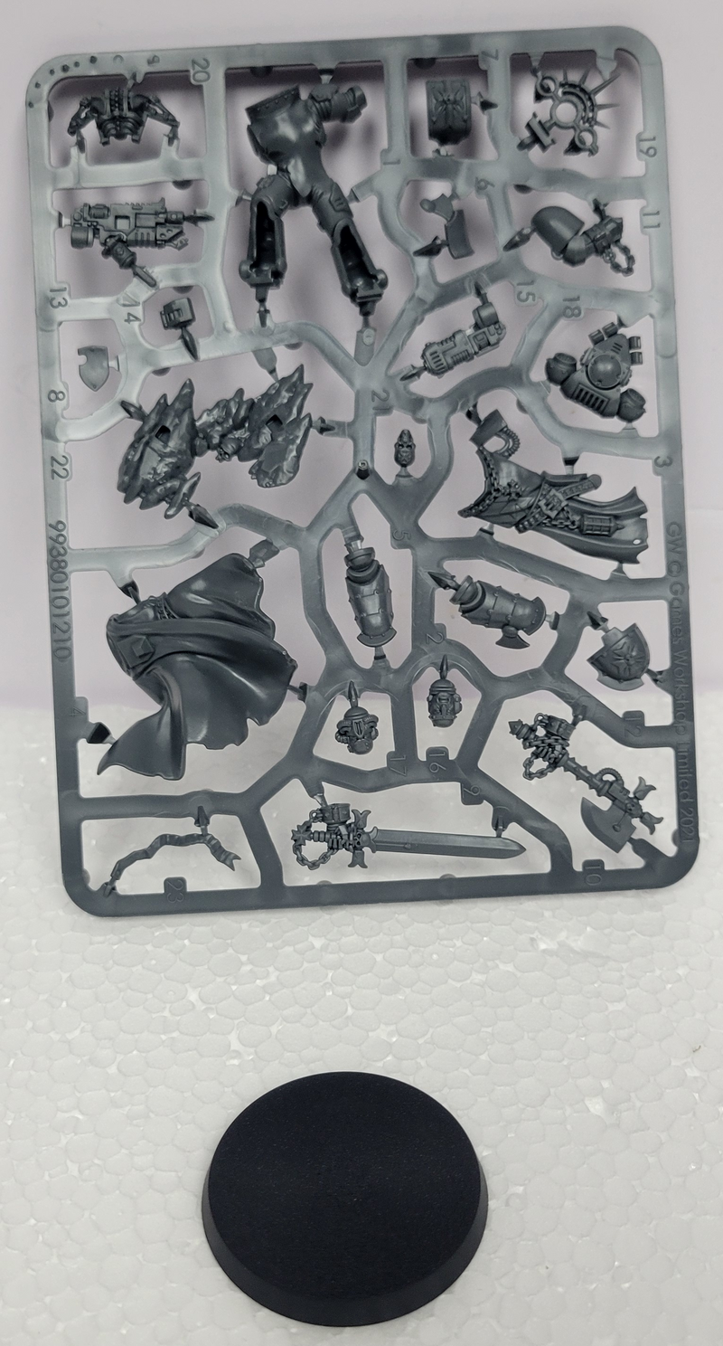 Black Templars Marshal (Used - Sprues Only)