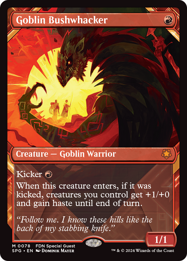 Goblin Bushwhacker (Showcase) (78) [Special Guests]