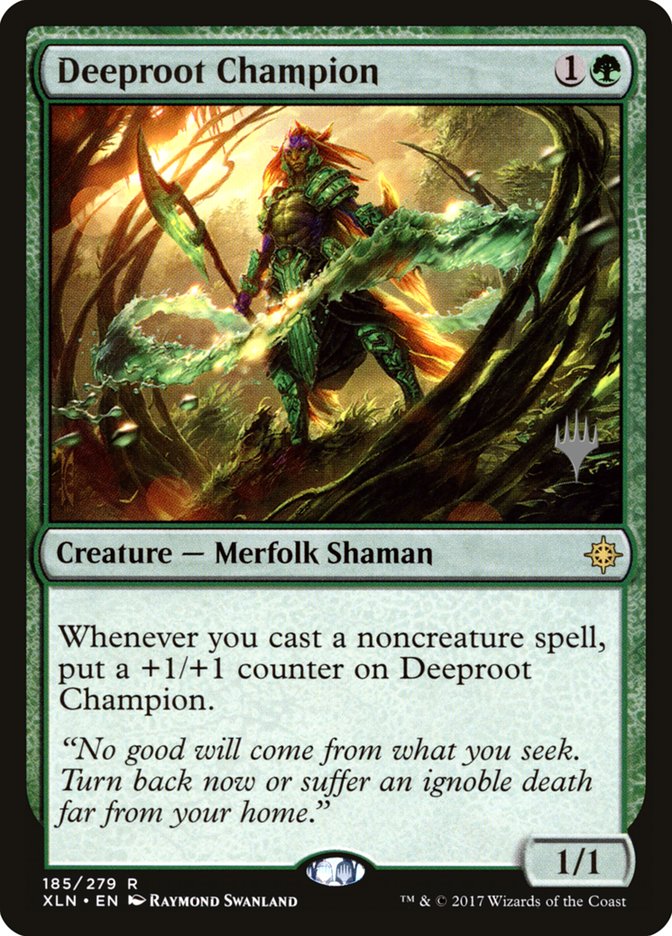 Deeproot Champion (185) [Promo Pack: Core Set 2020]