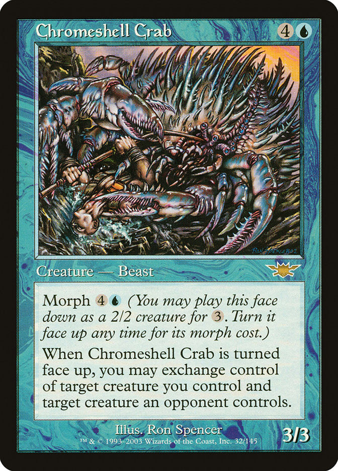 Chromeshell Crab (32) [Legions]