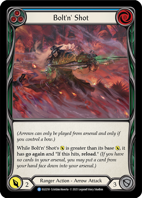 Bolt'n' Shot (Blue) (ELE218) [Tales of Aria]