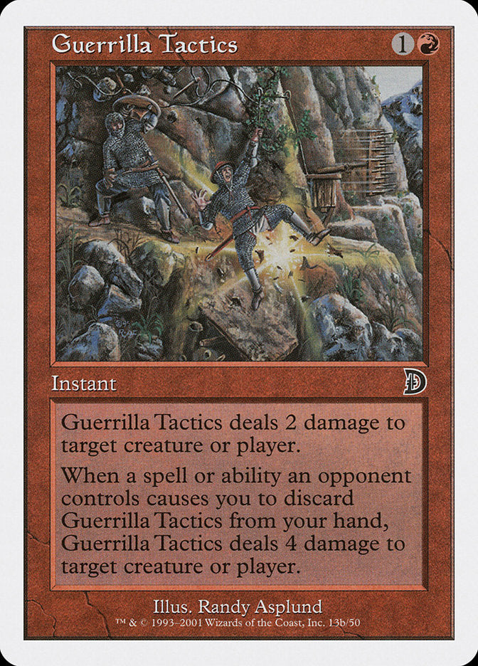 Guerrilla Tactics (13b) (13b) [Deckmasters Garfield vs Finkel]
