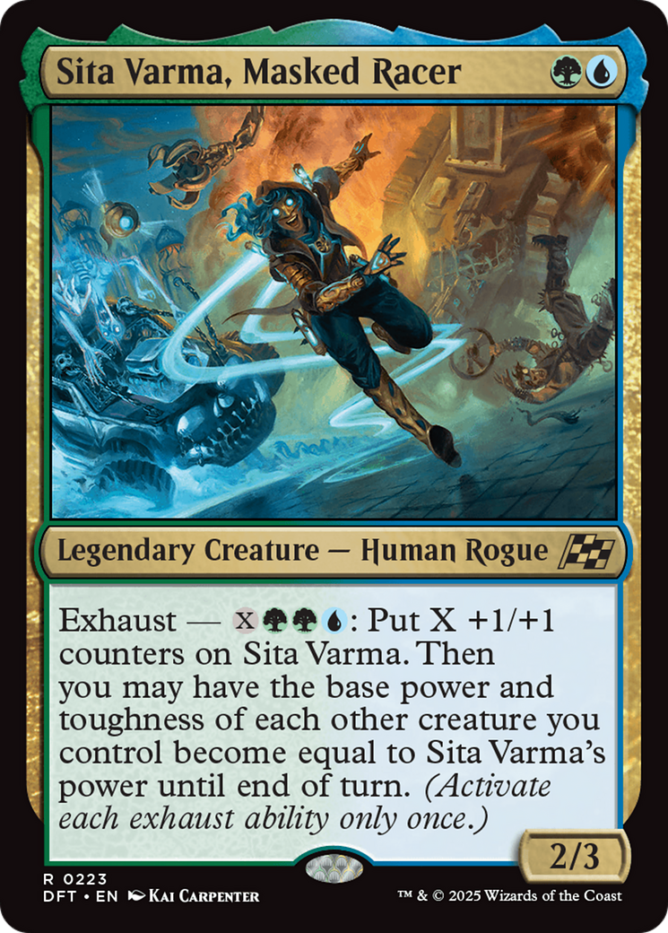 Sita Varma, Masked Racer (223) [Aetherdrift]