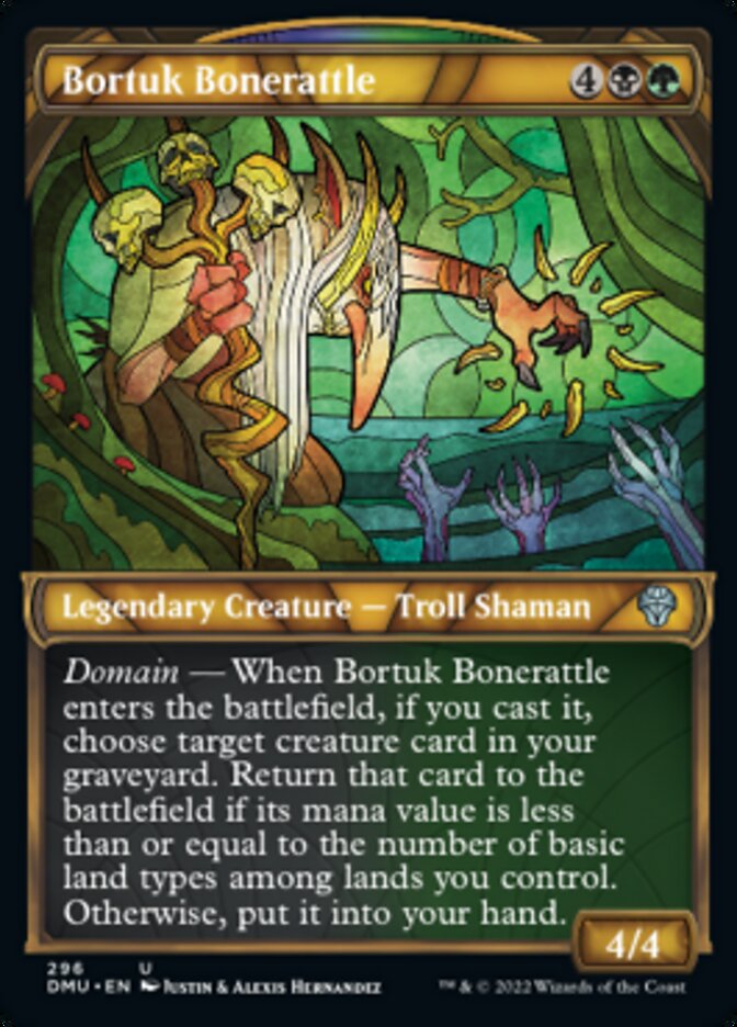 Bortuk Bonerattle (Showcase) (296) [Dominaria United]