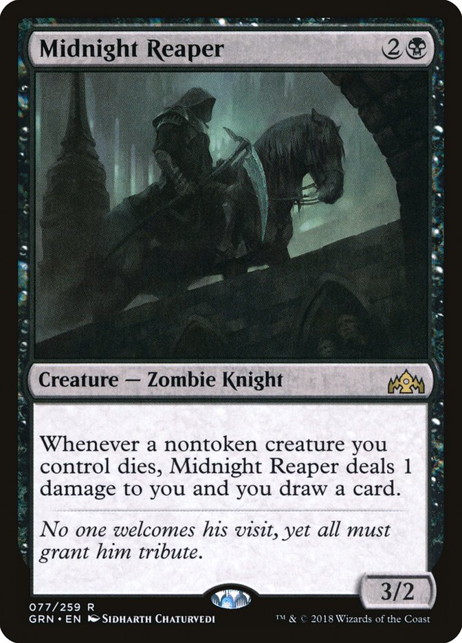 Midnight Reaper (77) [Guilds of Ravnica]