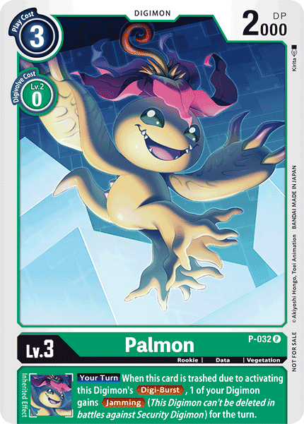 Palmon - P-032 (P-032 P) [Digimon Promotion Cards]