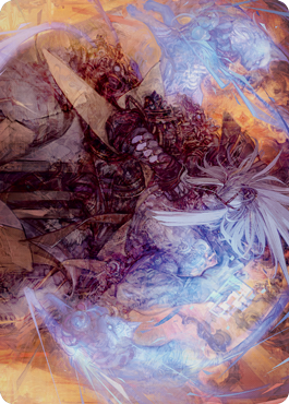 Satoru Umezawa Art Card (74/81) (74) [Art Series: Kamigawa: Neon Dynasty]
