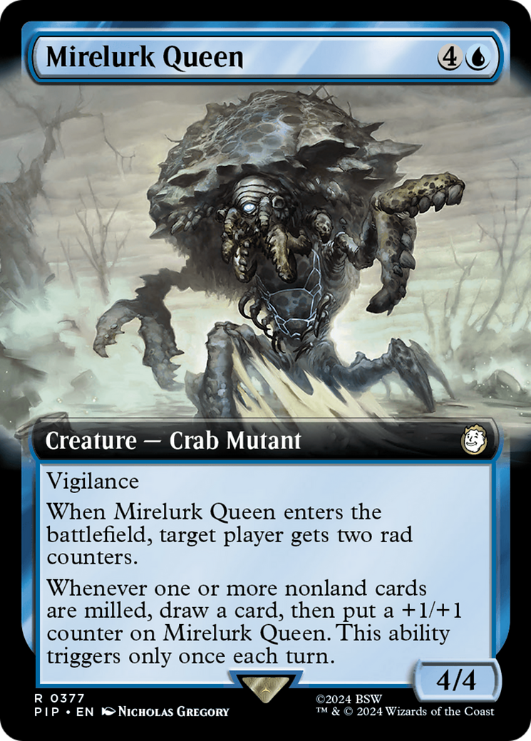 Mirelurk Queen (Extended Art) (377) [Universes Beyond: Fallout]