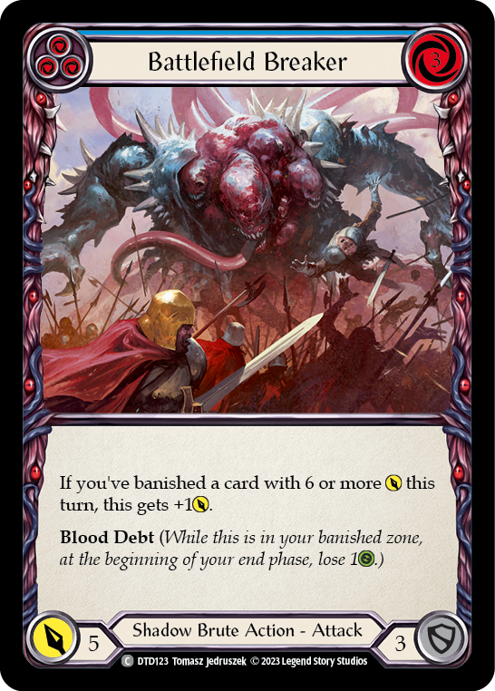 Battlefield Breaker (Blue) (DTD123) [Dusk till Dawn]