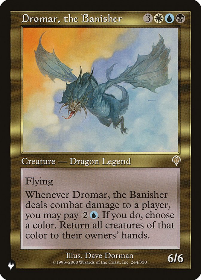 Dromar, the Banisher (244/350) [The List Reprints]