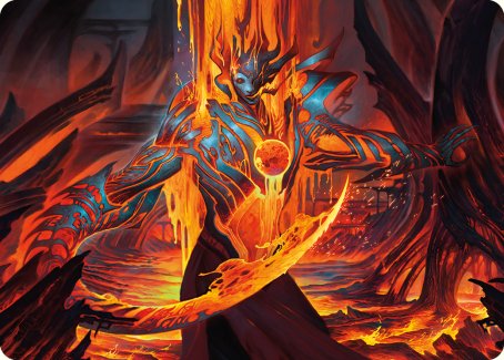 Free From Flesh Art Card (27) [Art Series: Phyrexia: All Will Be One]