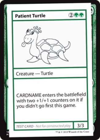 Patient Turtle (No PW Symbol) [Mystery Booster: Convention Edition Exclusives]