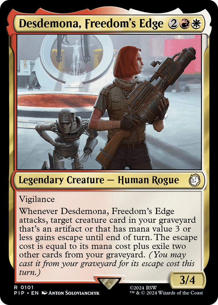 Desdemona, Freedom's Edge (101) [Universes Beyond: Fallout]