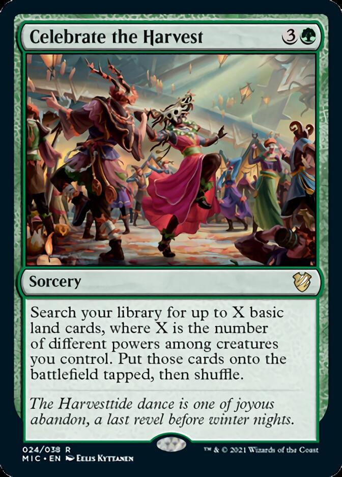 Celebrate the Harvest (24) [Commander: Innistrad: Midnight Hunt]