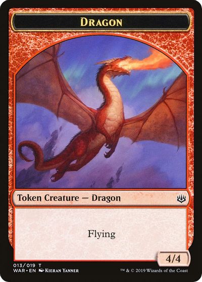 Servo // Dragon Double-Sided Token (Challenger 2020) (18 // 13) [Unique and Miscellaneous Promos]