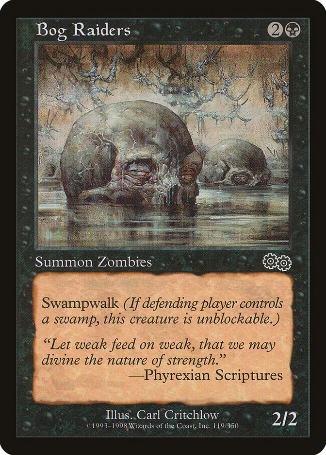 Bog Raiders (119) [Urza's Saga]