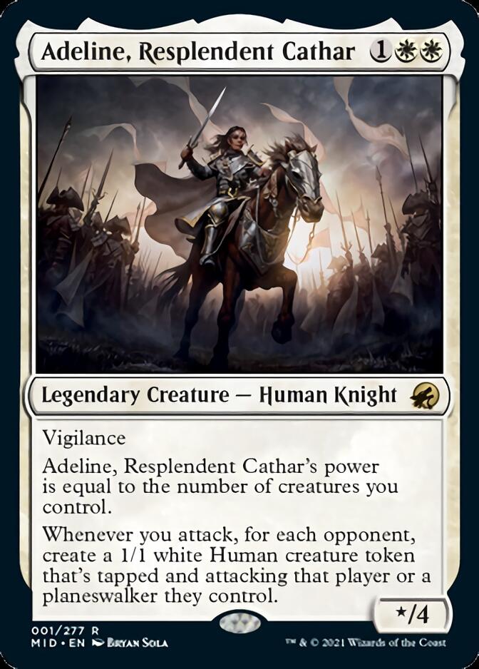 Adeline, Resplendent Cathar (1) [Innistrad: Midnight Hunt]