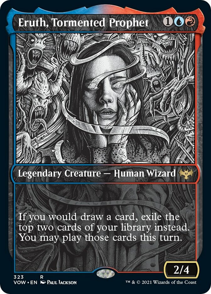 Eruth, Tormented Prophet (Showcase) (323) [Innistrad: Crimson Vow]