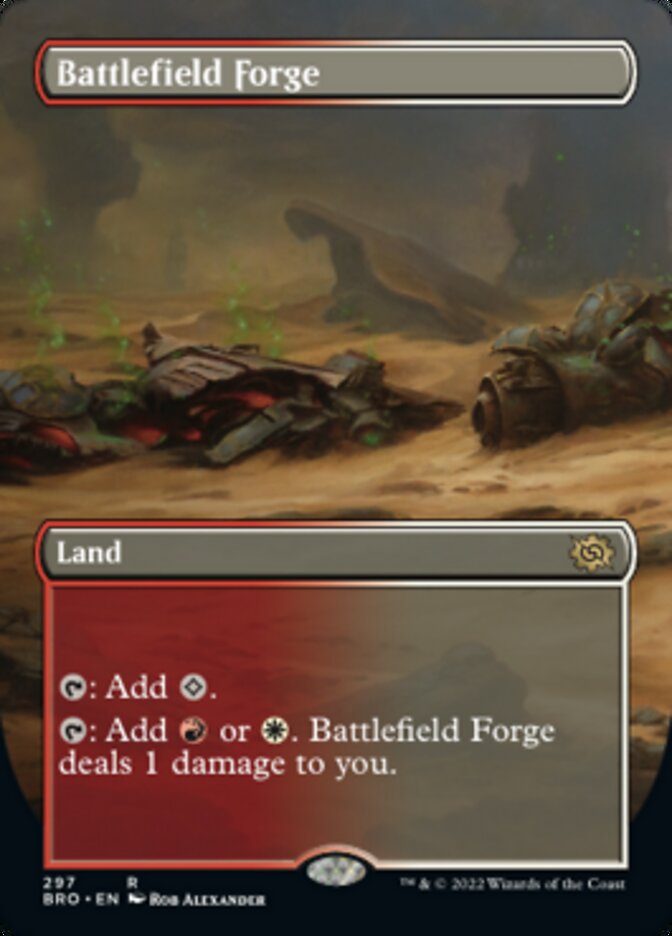 Battlefield Forge (Borderless) (297) [The Brothers' War]