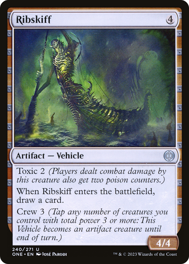 Ribskiff (240) [Phyrexia: All Will Be One]