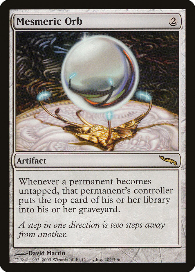 Mesmeric Orb (204) [Mirrodin]