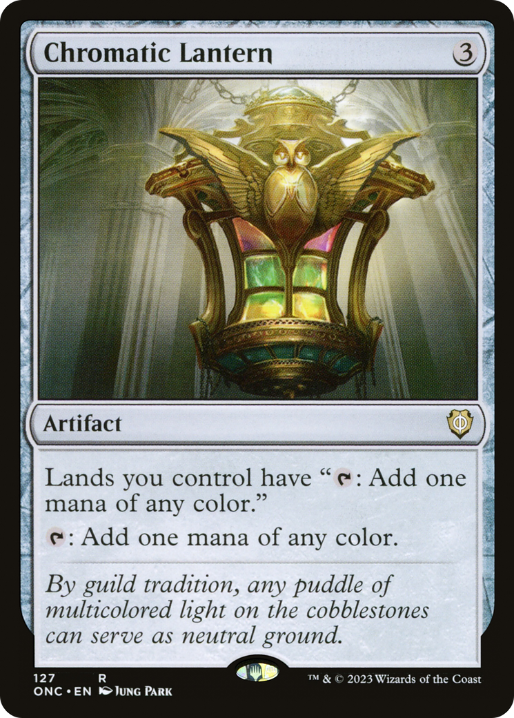 Chromatic Lantern (127) [Commander: Phyrexia: All Will Be One]