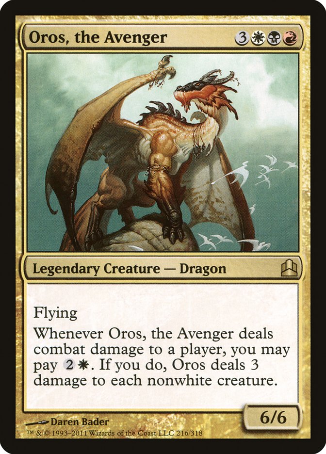 Oros, the Avenger (216) [Commander]
