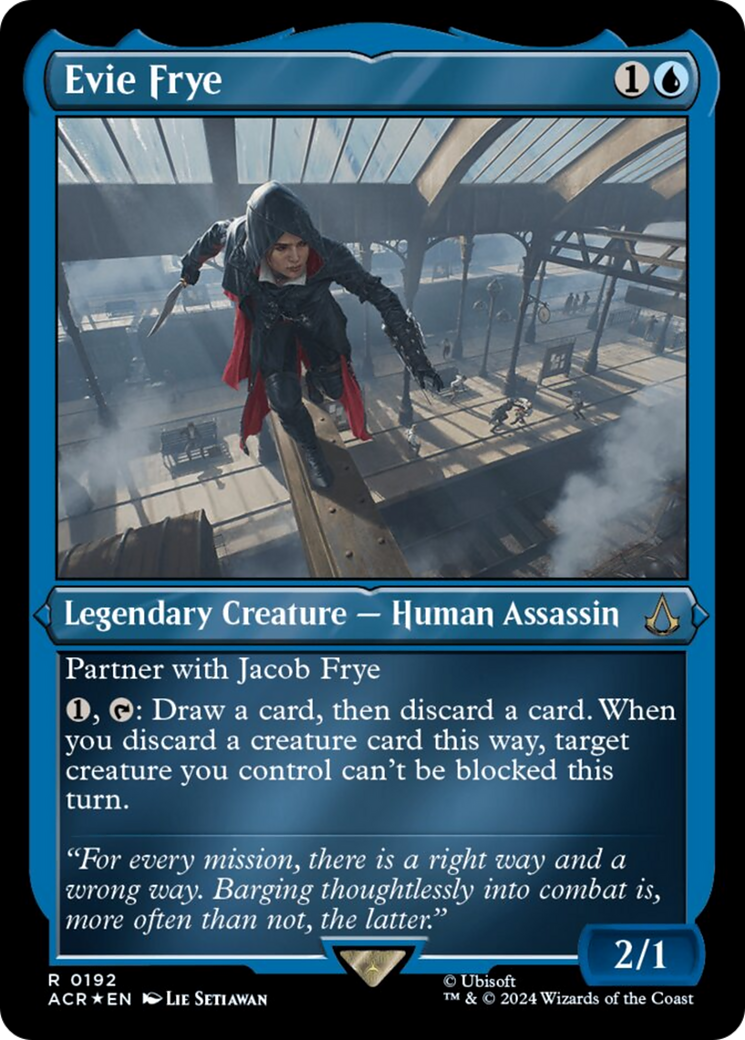 Evie Frye (Foil Etched) (192) [Universes Beyond: Assassin's Creed]