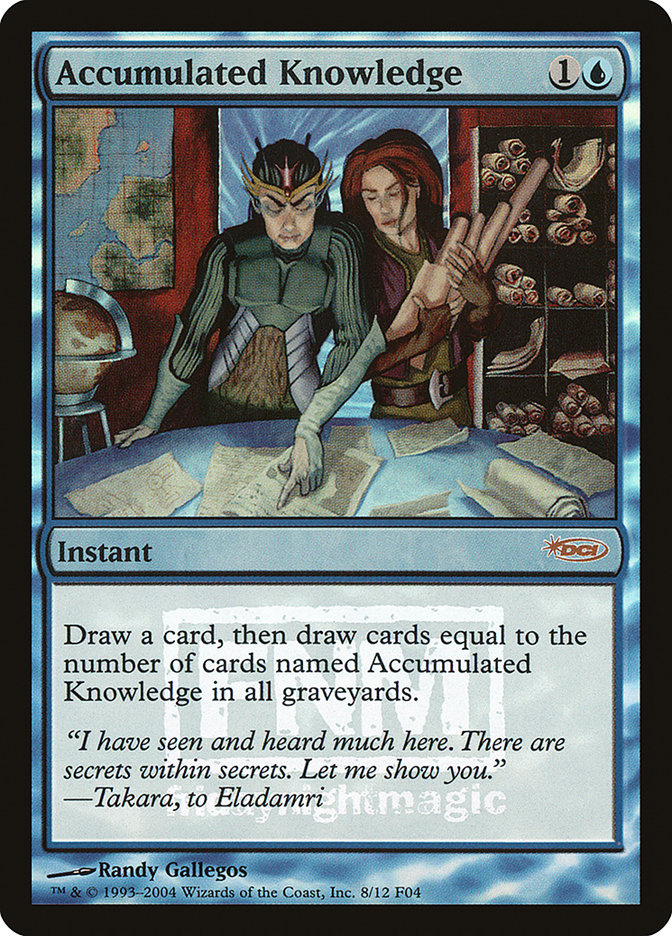 Accumulated Knowledge (8) [FNM Promos]