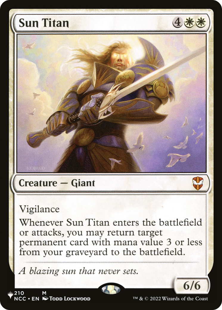 Sun Titan (NCC) (210/093) [The List Reprints]